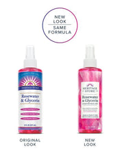 Load image into Gallery viewer, Heritage Store Rosewater &amp; Glycerin Mist Sprayer - 237ml / 8 fl. oz.
