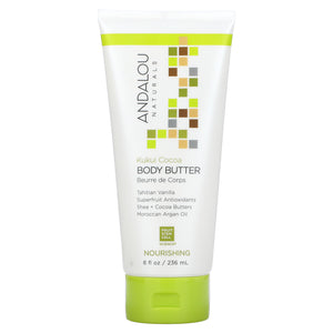 Andalou Naturals Kukui Cocoa Body Butter - 236ml / 8 fl. oz.