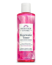 Load image into Gallery viewer, Heritage Store Rosewater Facial Toner - 237ml / 8 fl. oz.

