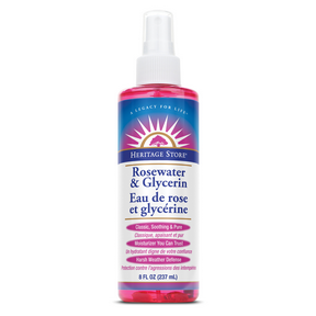 Heritage Store Rosewater & Glycerin Mist Sprayer - 237ml / 8 fl. oz.