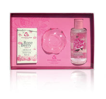 Load image into Gallery viewer, Bulgarian Rose - Gift Set (Rose Berry Roll-On / Lady&#39;s Joy Soap / Rose Water)
