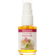 Load image into Gallery viewer, Badger Balms Rose Face Oil (Delicate Skin) - 29.5ml / 1 fl. oz.
