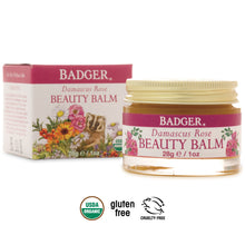 Load image into Gallery viewer, Badger Balms Rose Beauty Balm (Delicate Skin) - 28g / 1 fl. oz.
