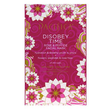 Load image into Gallery viewer, Pacifica Disobey Time Rose &amp; Peptide Facial Mask - 19 ml / 0.67 fl. oz.
